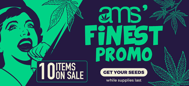 AMS Finest promo - 10 items on sale - offer valid until May 14th - SHOP NOW